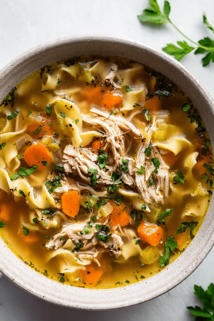 Homemade Chicken Noodle Soup Recipe