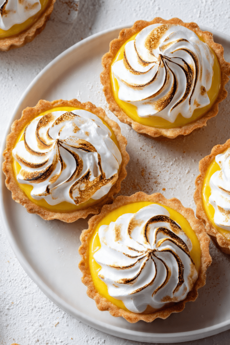 Lemon Meringue Tarts Recipe