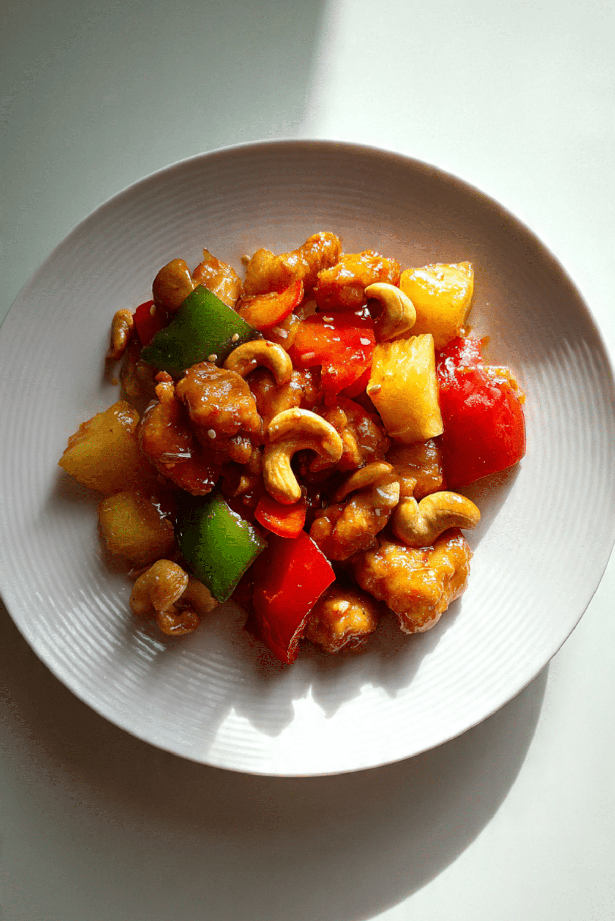 Chicken Pineapple With Cashews