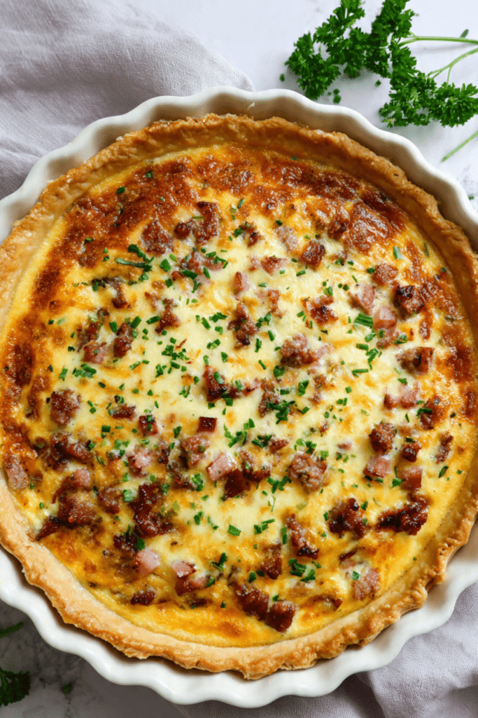 Meat Lovers Quiche