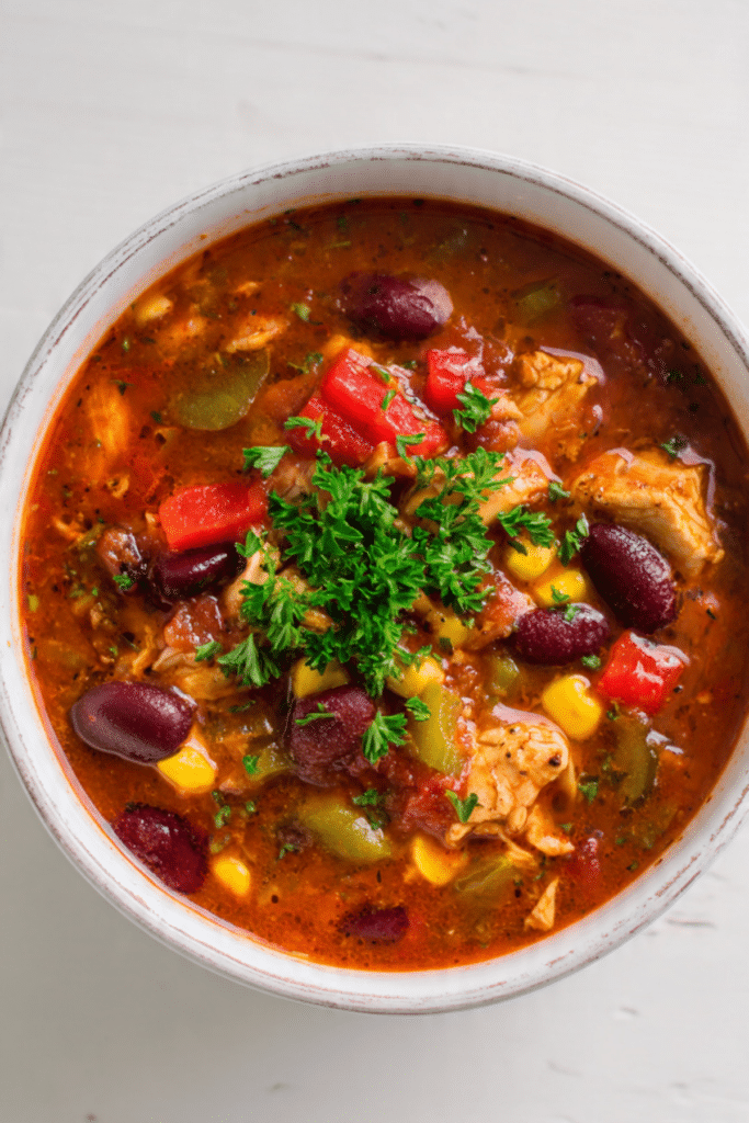 Cajun Chicken Chili Ready