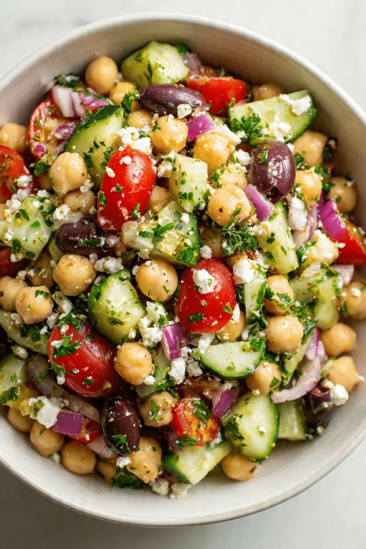 Mediterranean Chickpea Salad