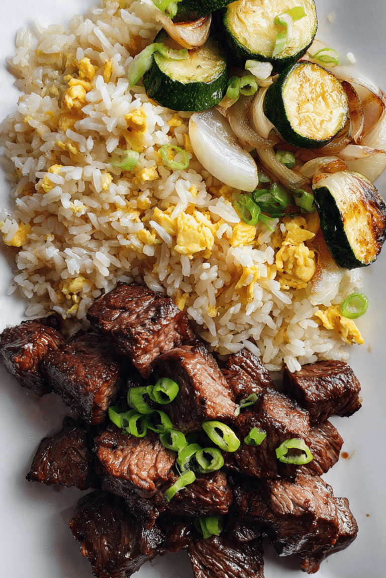 Hibachi Steak with Fried Rice