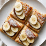 Nutella Banana Puff Pastry