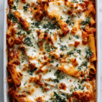 Baked Ziti with Spinach