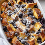Blueberry French Toast Casserole