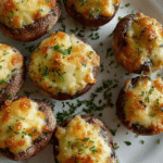 Cheesy Stuffed Mushrooms