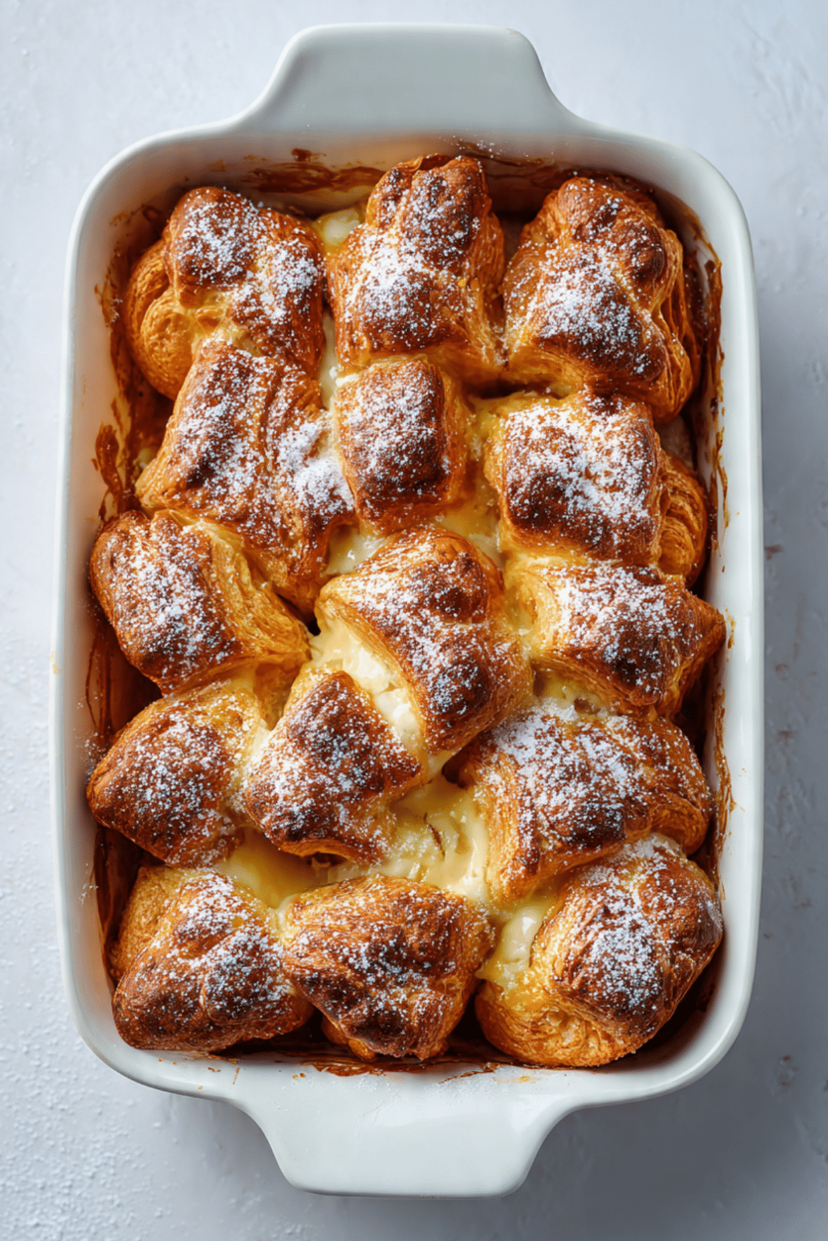 Chocolate Croissant Breakfast Bake