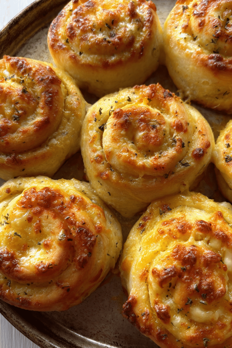 Higher Protein Garlic Swirls