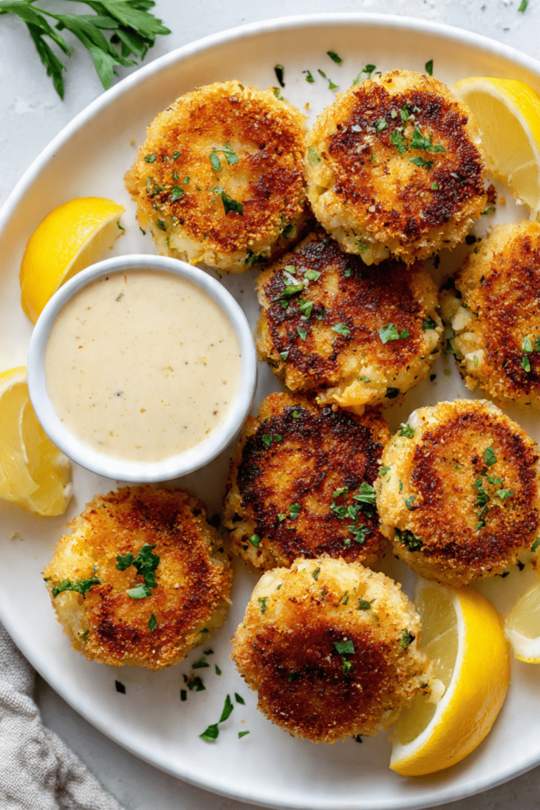 Golden Crab Cakes