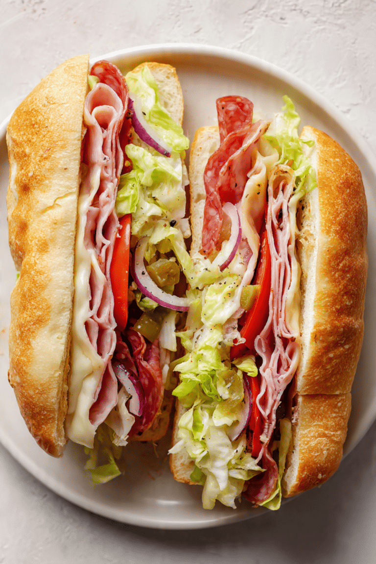 Chopped Italian Sandwich