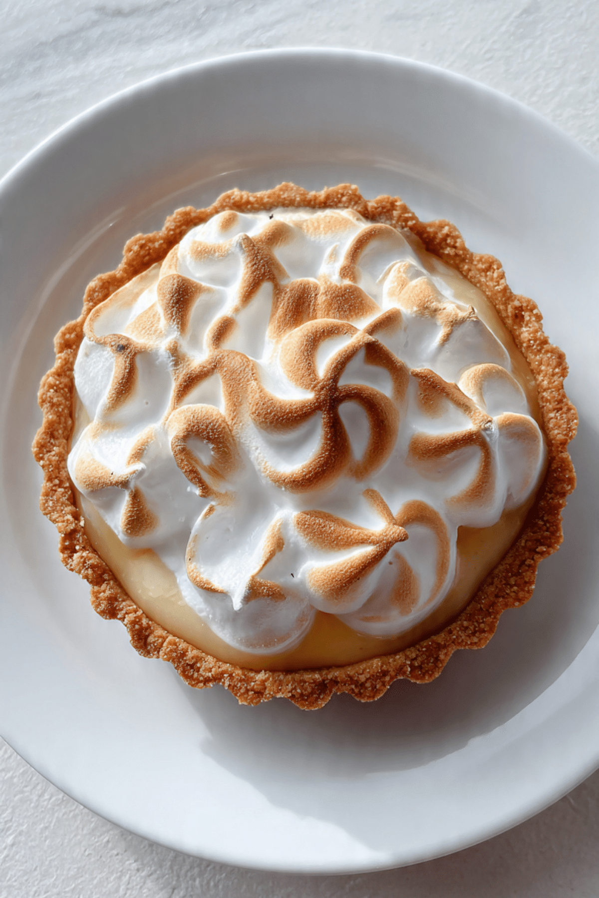 Lemon Meringue Pie with Graham Cracker Crust