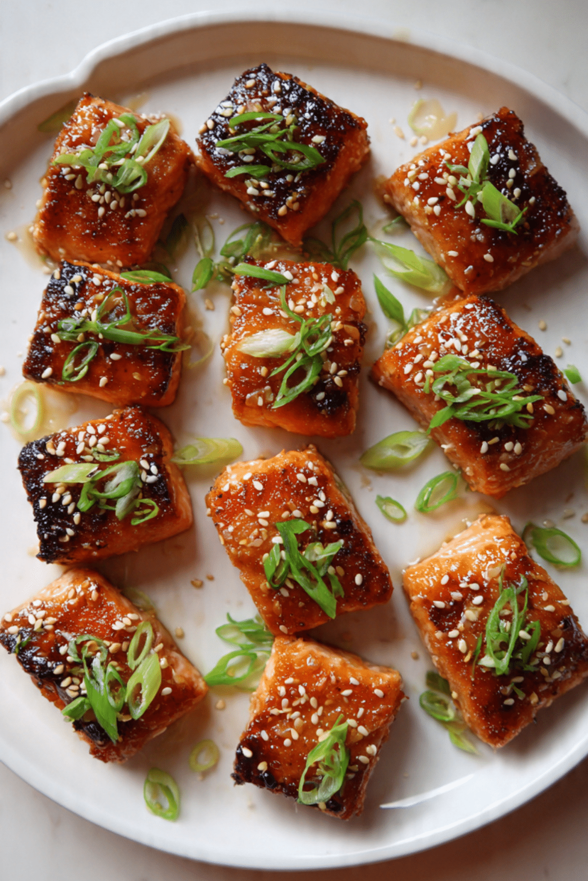 Miso Salmon Bites