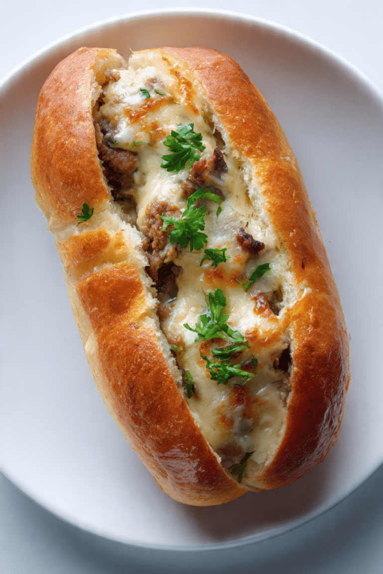 Potato Roll with Meat Filling