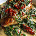Creamy Tuscan Chicken Dinner for Two Recipe