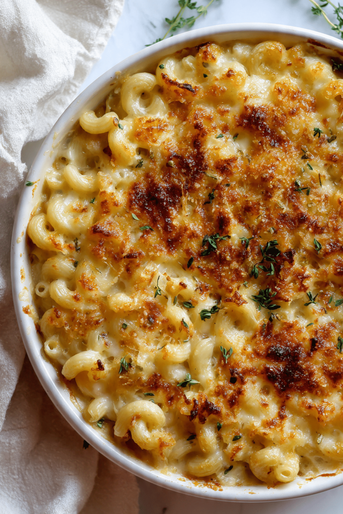 Onion Soup Mac and Cheese