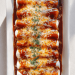 Rolled Shrimp Enchiladas
