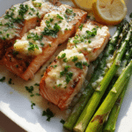 Lemon Garlic Butter Salmon Dinner Recipe