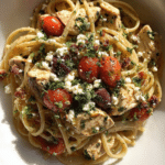 Tasty Mediterranean Chicken Feta Pasta