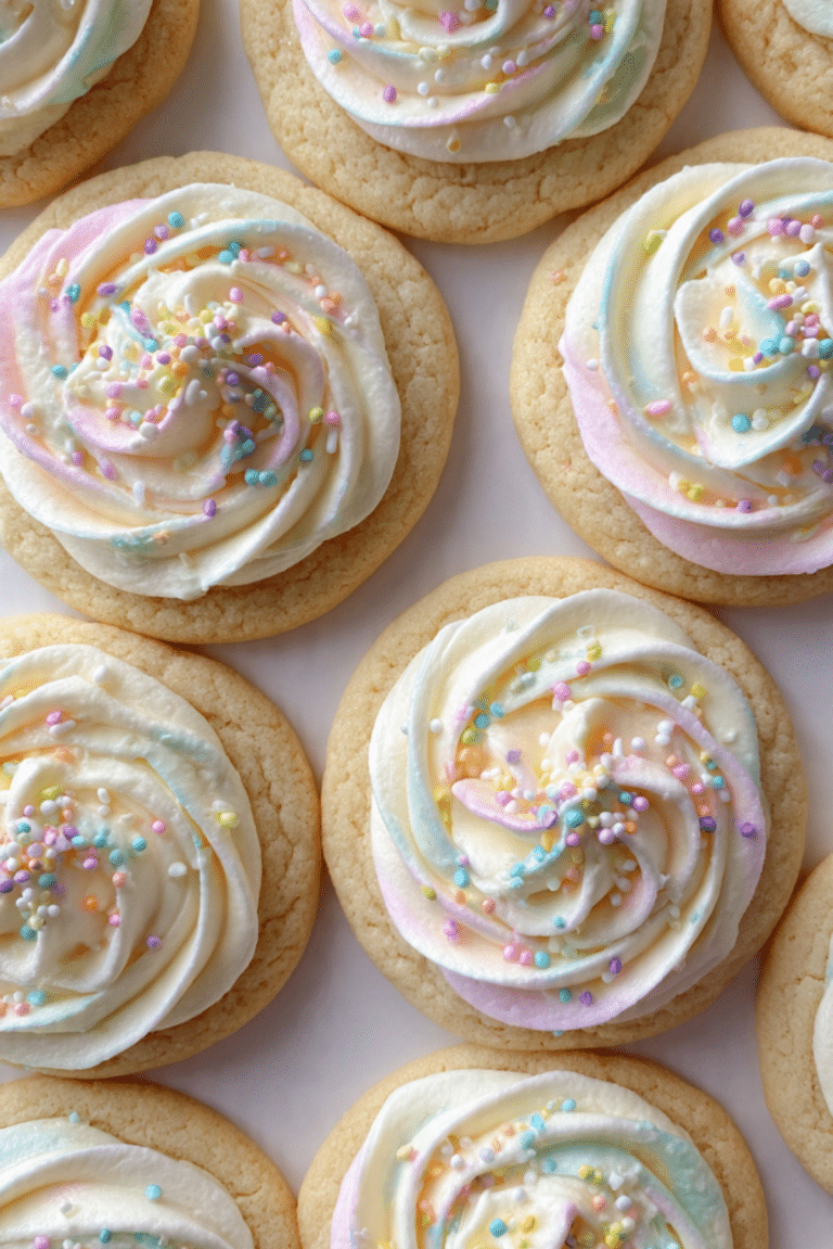 Copycat Crumbl Birthday Cake Cookies