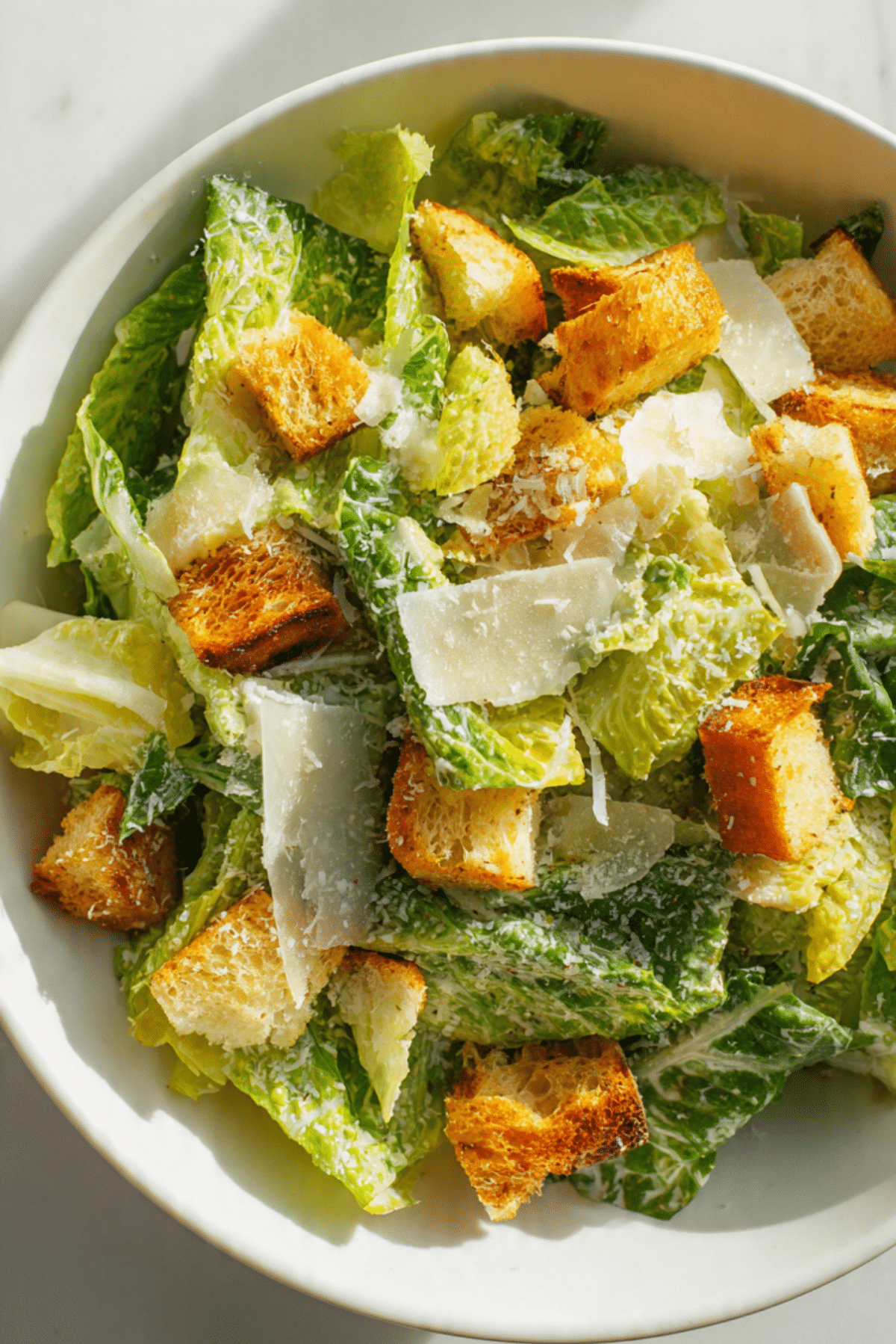 Caesar Salad with Dressing