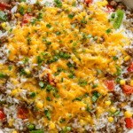 Lazy Beef and Rice Skillet