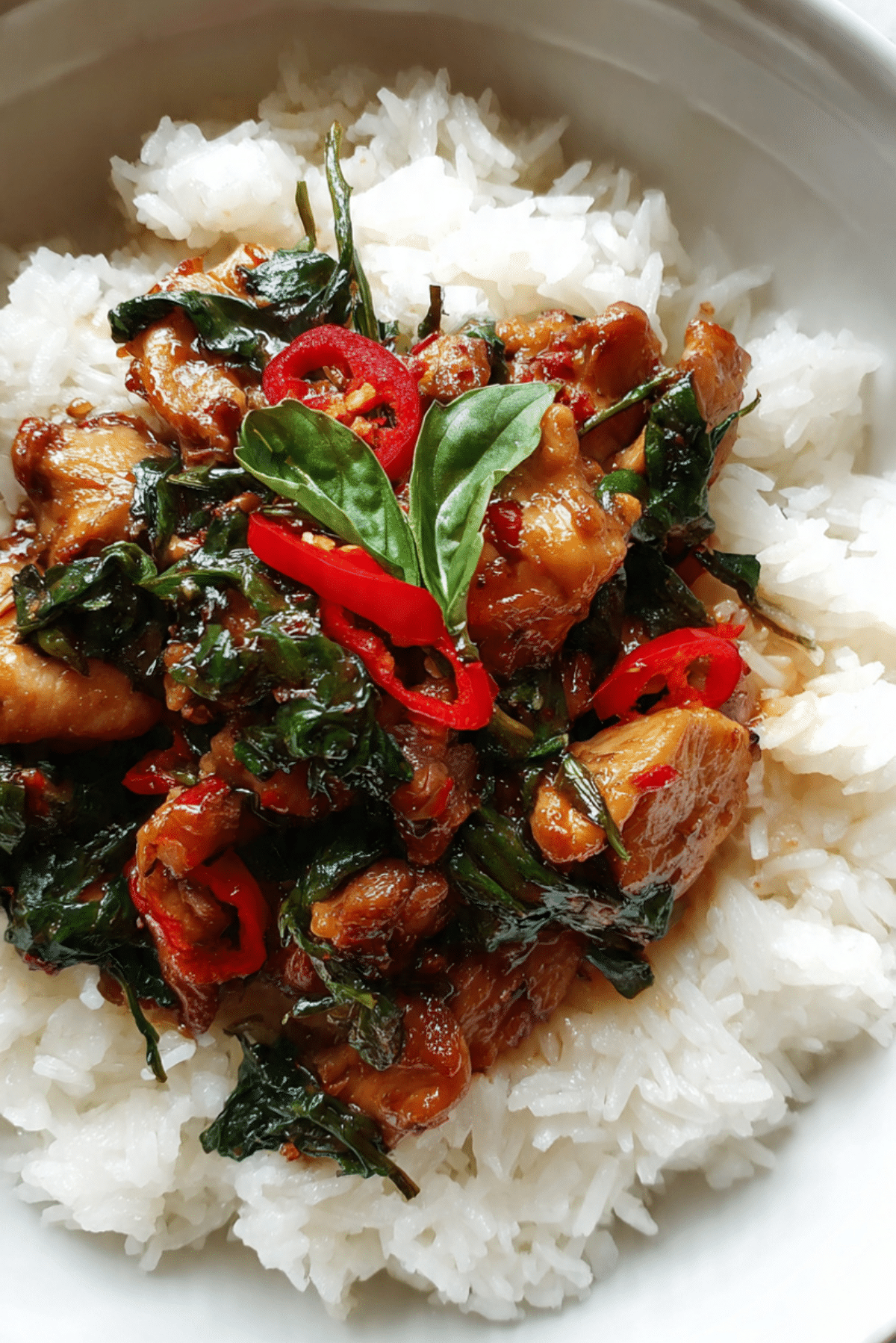 20 Minute Thai Basil Chicken