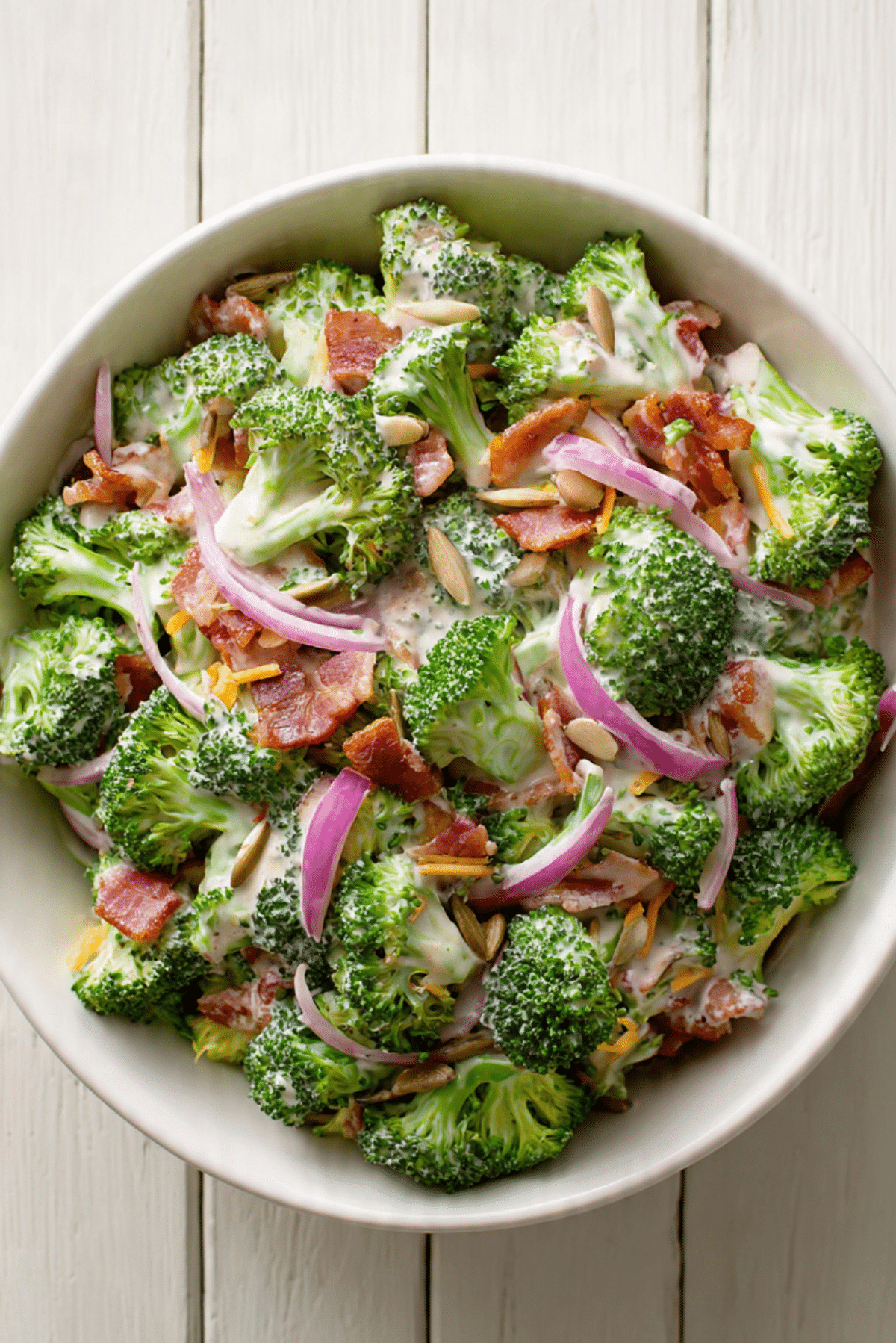 Homemade Amish Broccoli Salad