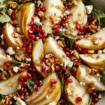 Festive Pear & Pomegranate Salad