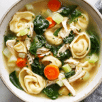 Chicken Tortellini Soup