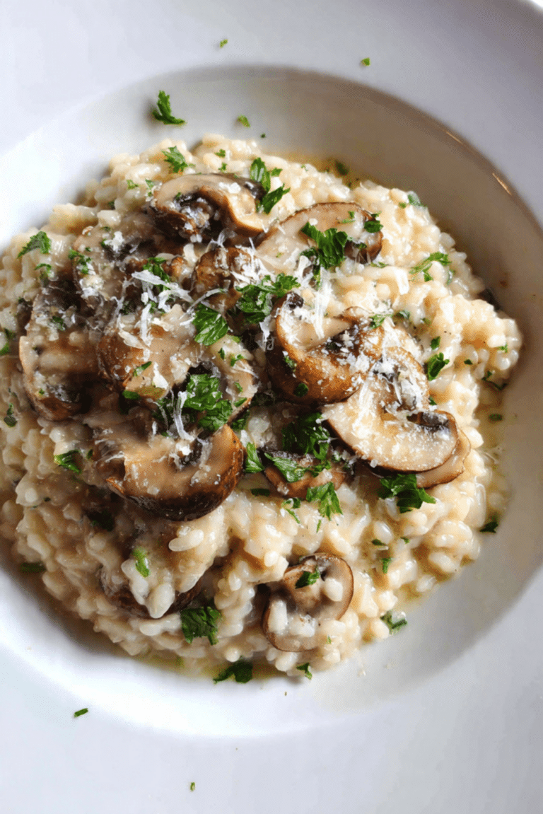 Mushroom Risotto
