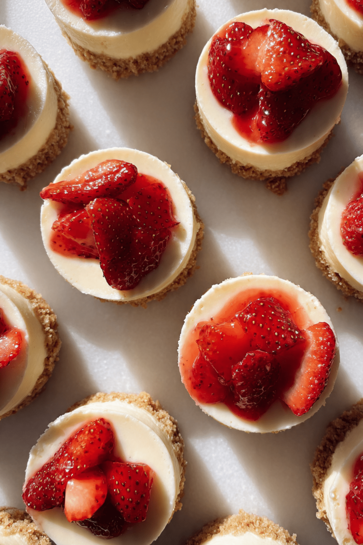 Strawberry Shortcake Cheesecake Cups