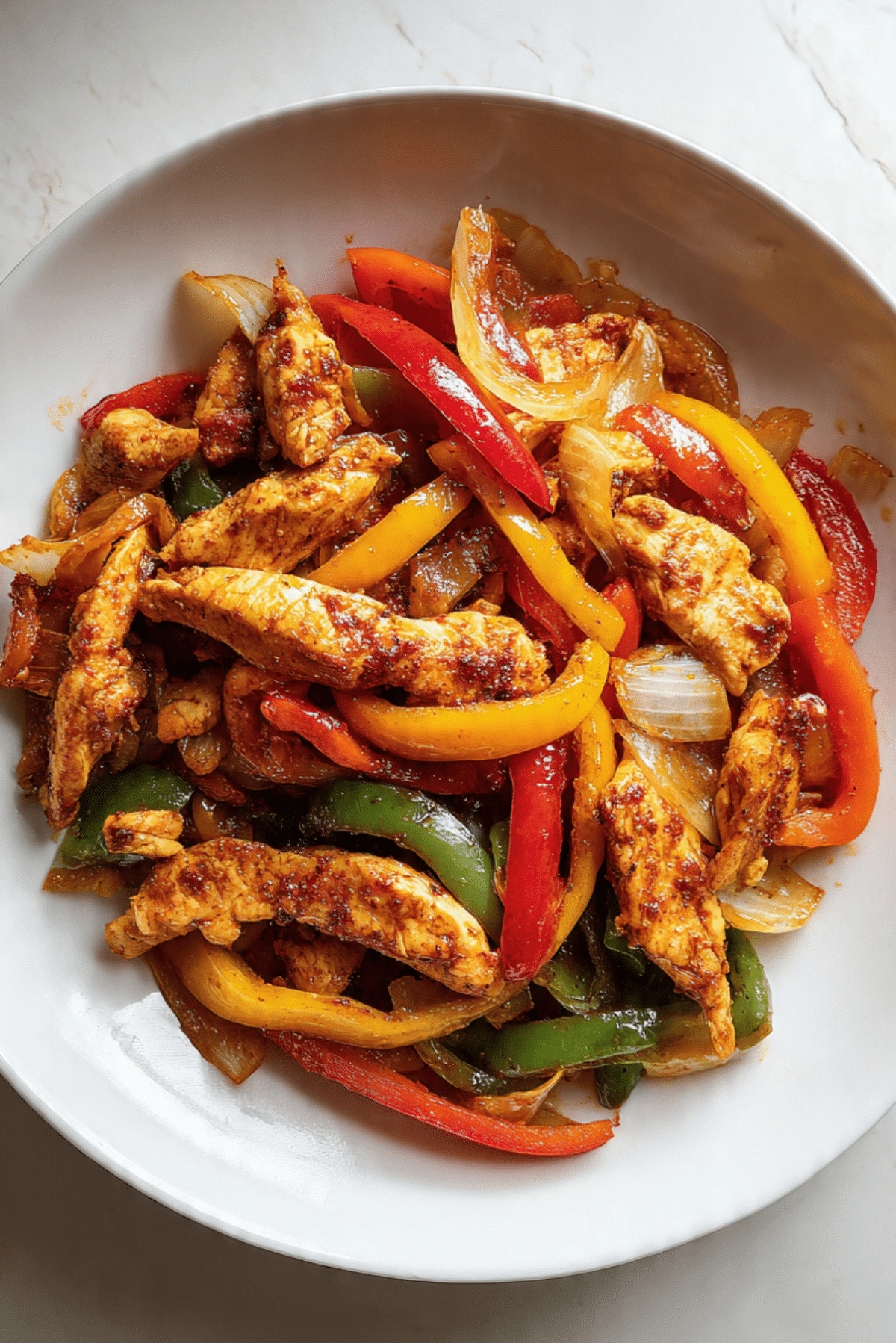 Air Fryer Chicken Fajitas
