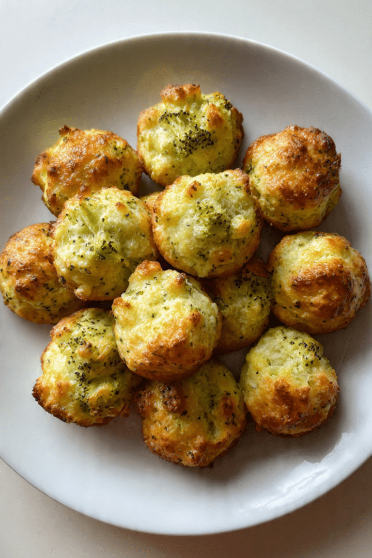 Broccoli Cheese Puffs