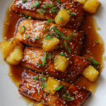 Honey Pineapple Salmon