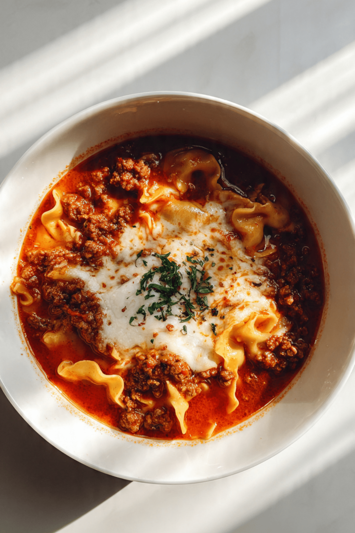 Lasagna Soup