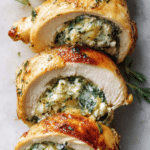 Herbed Ricotta Stuffed Chicken Rolls Recipe