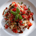 Trader Joe’s Bruschetta Chicken (5 Ingredient Meal)