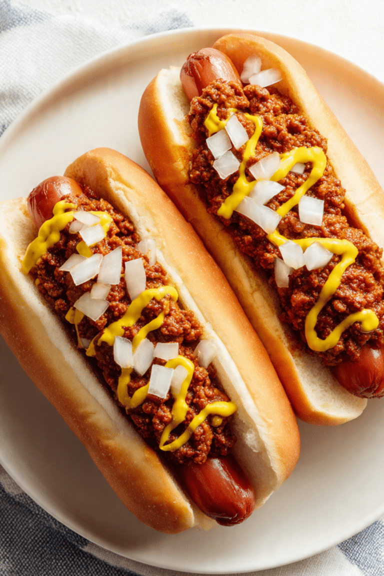 Coney Island Chili Dogs