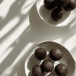 Black Sesame Brownie Protein Balls