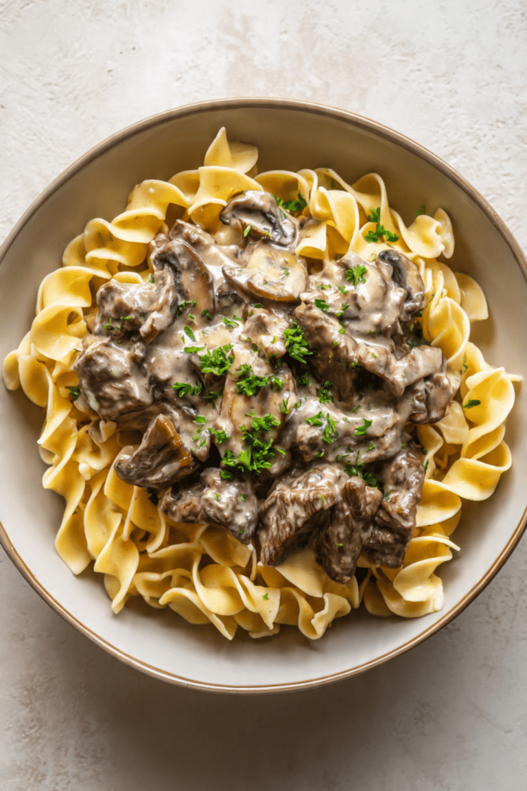 Beef Stroganoff (30 Minutes)