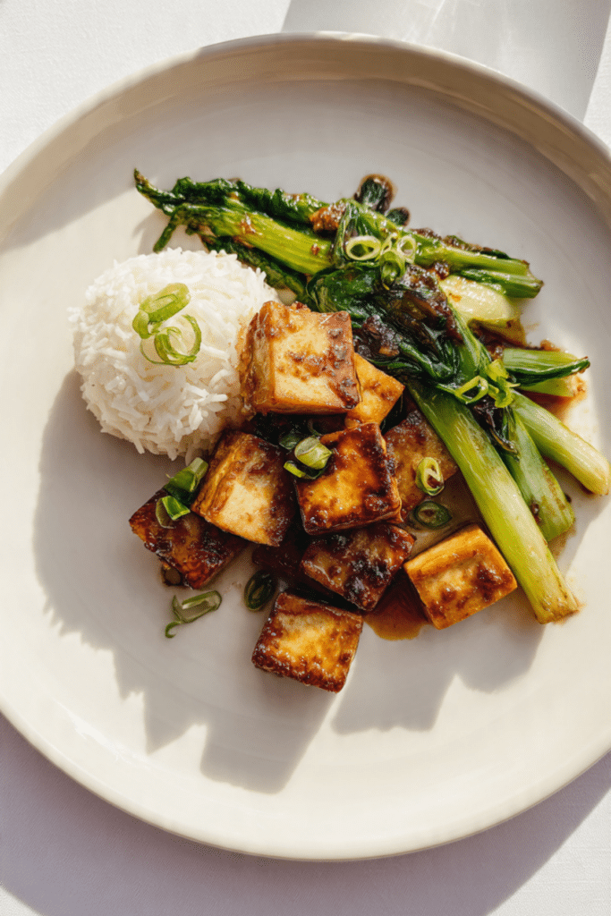 Ginger Miso Tofu