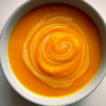 Zesty Carrot and Ginger Soup with Miso Twist
