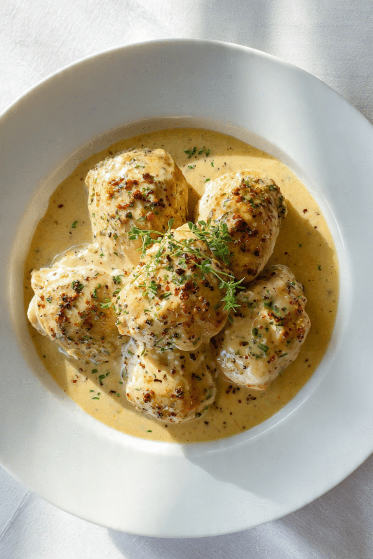 Creamy Dijon Mustard Chicken