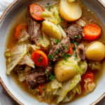 Slow Cooker Beef and Cabbage Stew