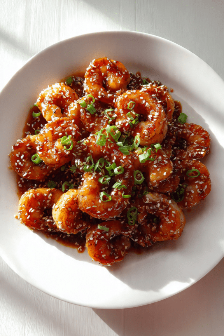 Honey Garlic Shrimp