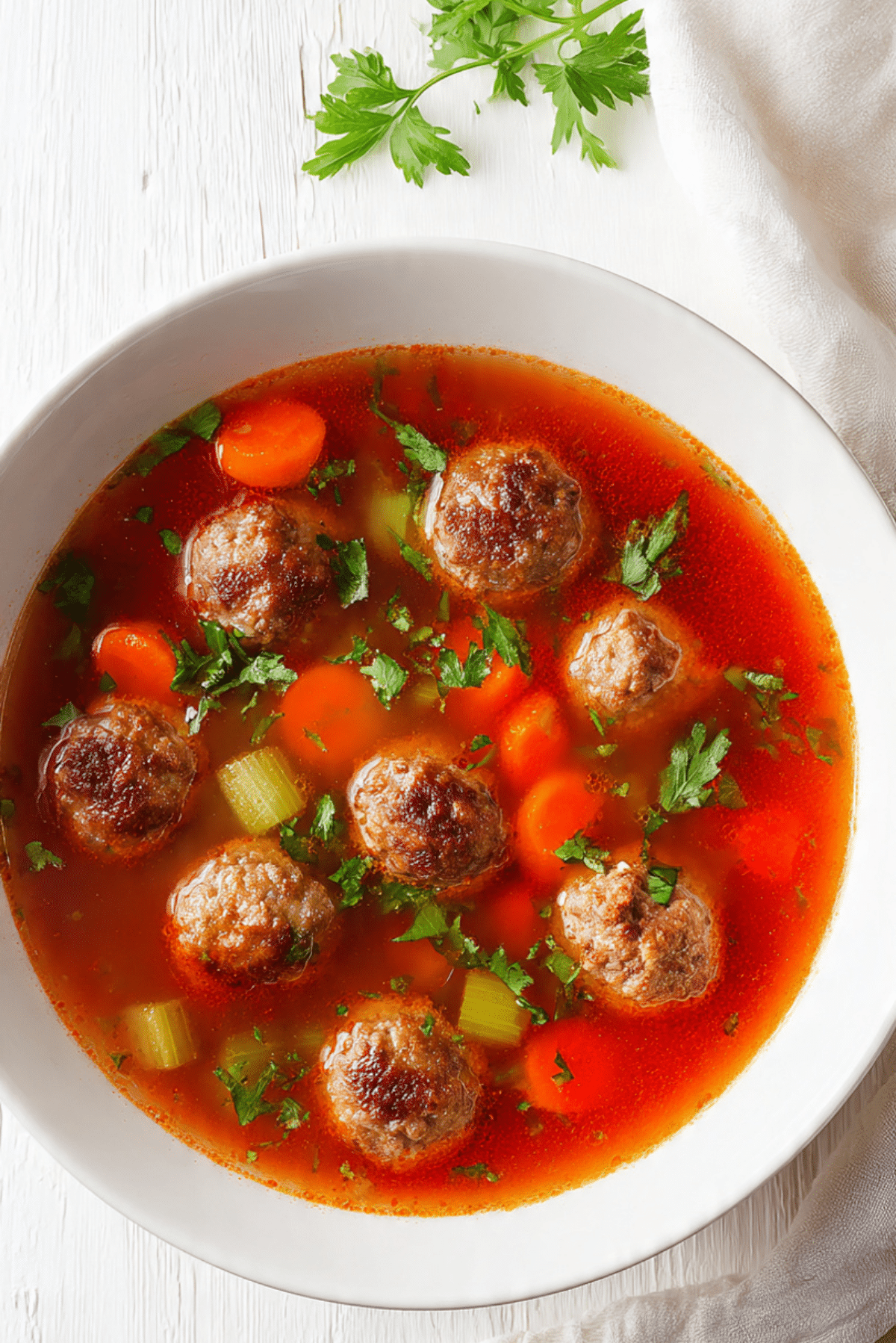Italian Meatball Soup