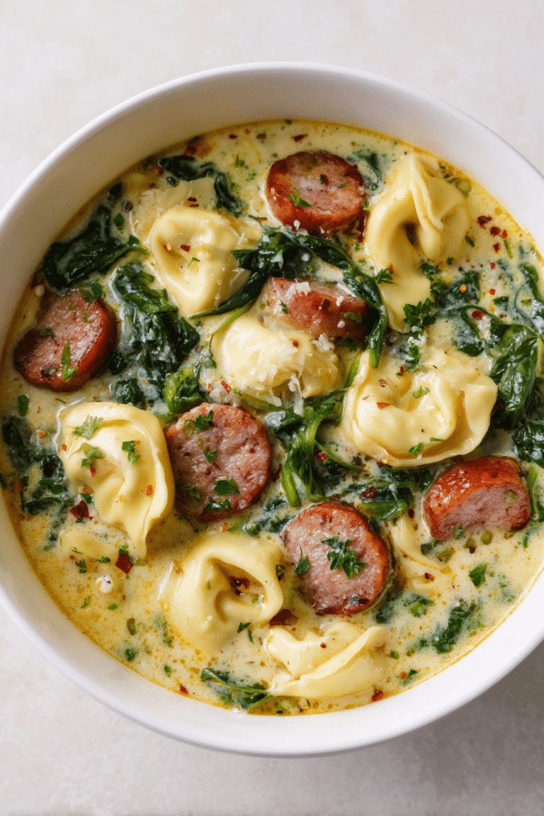 Crockpot Tortellini Soup