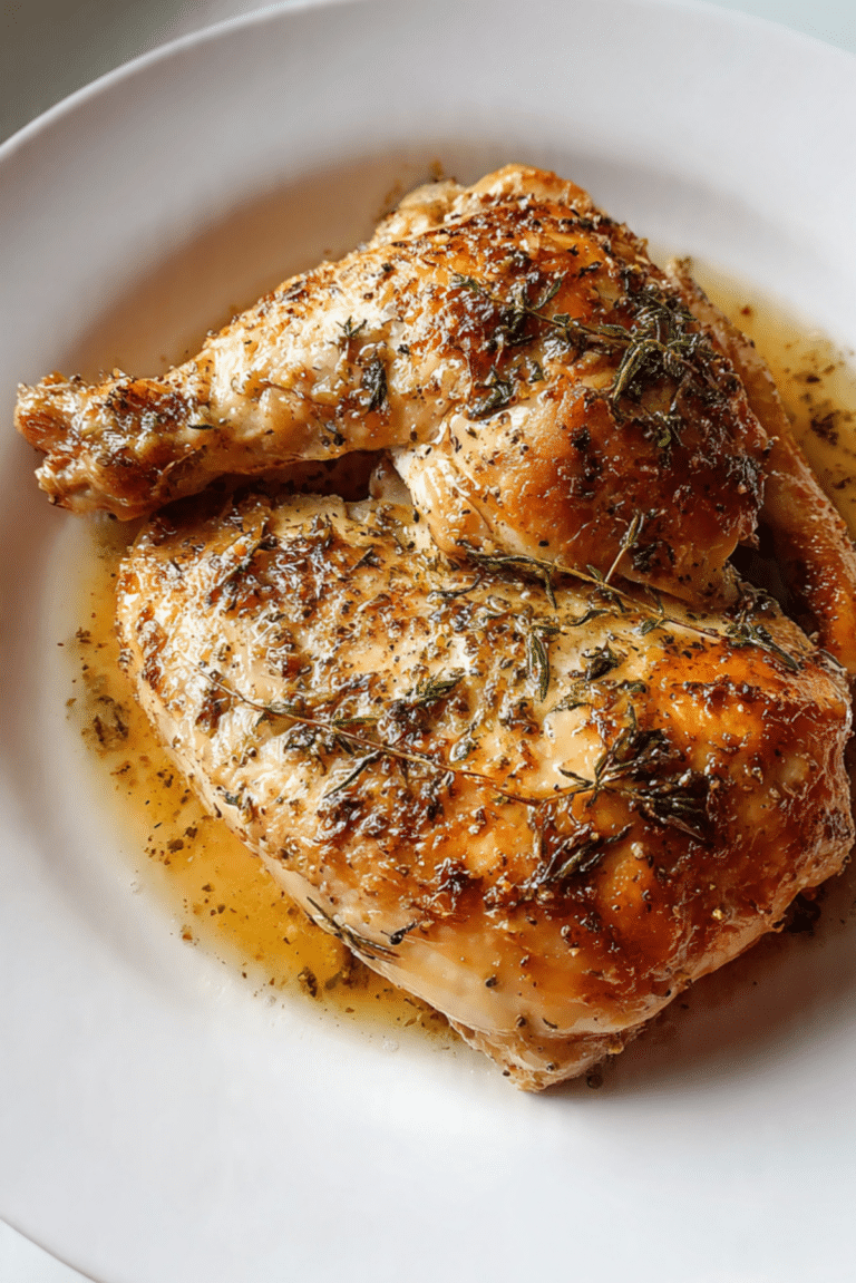 Juicy Oven Baked Chicken Breast
