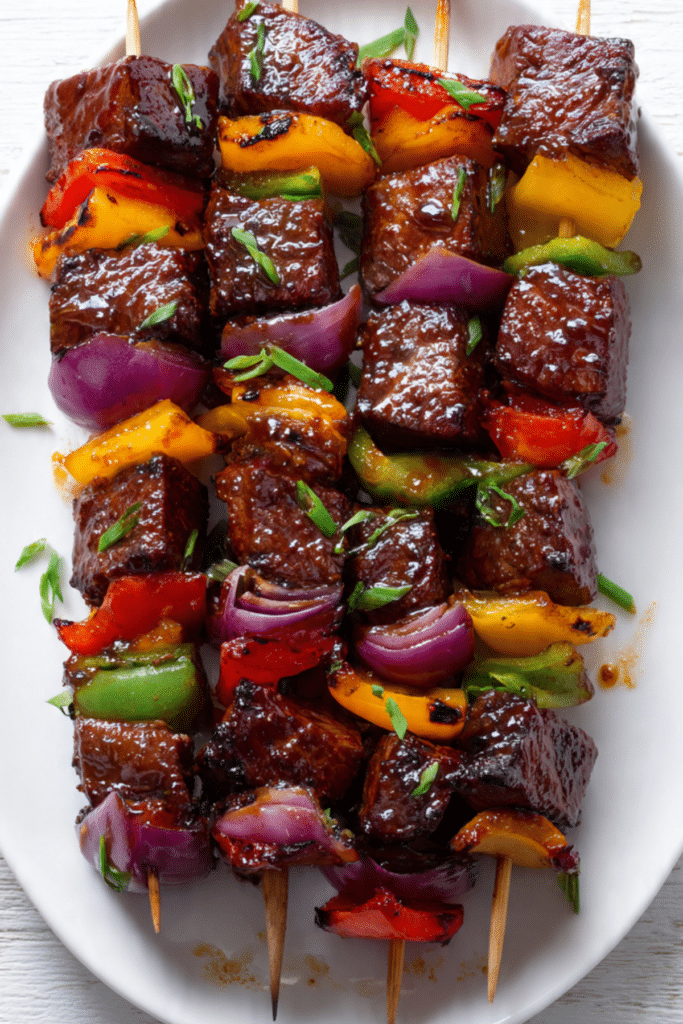 Guinness-Marinated Kebabs